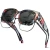 EUNOIALENS Women'S Fit over Square Frame Sunglasses - Oversized Polarized Lenses, UV400 Protection, T-Zone Temples, Wrap-Around Design, for Casual Driving & Daily Wear, Stylish Women'S Gift Accessory, Sunglasses for Women