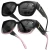 EUNOIALENS Women'S Fit over Square Frame Sunglasses - Oversized Polarized Lenses, UV400 Protection, T-Zone Temples, Wrap-Around Design, for Casual Driving & Daily Wear, Stylish Women'S Gift Accessory, Sunglasses for Women