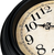 "Extra Large Retro Wall Clock, 16'' Non Ticking Classic Silent Vintage Wall Clock Color: Black, Size: 16''"