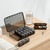 Daviky Weekly Pill Organizer 3X a Day, Travel Pill Box7 Day Light-Proof