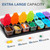 Yaklim Extra Large Weekly Pill Organizer, Detachable 7 Day AM PM Pill Box