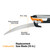 Fiskars 15" WoodZig Replacement Saw Blade for Fiskars Pole Saws