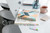 Post-it Tabs, 1 in, Solid, Red, Yellow, Blue, 22 Color, 66 Tabs/On-the-Go Dispenser (686-RYB)