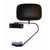 CIPA 41100 Universal Black OE Style Black Replacement Side Mirror 5.5 x 8.5 inches