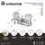 Kingston KB162 4" Centerset Bathroom Faucet, Polished Brass