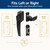 Prime-Line Push Button Latch Set, Black