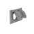 Hubbell-Bell 5180-0 1-Gang Horizontal Weatherproof Cover, Device Mount Flip Cover, Duplex, Gray