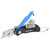 Sheffield 12125 Mini Box Cutter & 5 Blade Storage Compartment and Key Chain