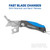 Sheffield 12125 Mini Box Cutter & 5 Blade Storage Compartment and Key Chain