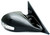 IPCW CML-S10 1994-2004 Chevy S10/Blazer Mid Size/Jimmy/Bravada Compatible Manual Door Mirrors Black M3 Type With LED - 1 Pair