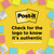 Post-it Super Sticky Dispenser Notes, 3 x 3 in, Canary Yellow, 12 Pads