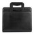 Samsill Professional Padfolio/Portfolio with Zippered Closure Case, 2 Inch Removable Round Ring Binder, Retractable Handles, Interior 10.1” Tablet Sleeve, Black