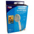 Carex Handheld Shower Head with Extra Long 84" Flexible Hose and Convenient Pause Function - Watersense Certified Handheld Shower Head with Hose with Oversized Spray Head - White