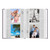 Pioneer Photo 200-Pocket Post Bound Bay Blue Leatherette Photo Album with Gold Accents for 4 by 6-Inch Prints