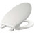 BEMIS 1900 Commercial Heavy Duty Closed Front Toilet Seat with Cover, Industrial Slow Close Seat, Made in USA, Elongated, White