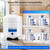 iSpring T32M Pressurized Water Storage Tank with Ball Valve for Reverse Osmosis RO Systems, 4 Gallon, 1/4" Tank Valve Included, White