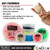 CanDo Theraputty Plus Hand Exercise Putty for Rehabilitation, Exercises, Hand Therapy, Hand Strengthening, Stress Relief - Green 2 oz Medium