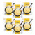 Nutriom OvaEasy Dehydrated Egg Crystals Powdered Eggs, 5.1 oz Pack of 6