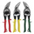 MIDWEST Aviation Snips Set, Left, Tin Snips