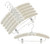 Natural Canvas Padded Hanger (Set of 6)
