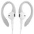 EARBUDi Ear Hooks Compatible with Apple EarPods | Adjustable Rubber Ear Loops Compatible to Keep Apple EarPods in Place During Activity | Made for Wired Earbuds | Cool Grey