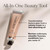 Josie Maran Intensive Creamy Oil - Multi-Tasking Skin Moisturizer & Everything Balm for Dry Lips, Elbows & Full Body Care - Powered by Argan Oil (2.2 Fl Oz)