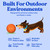 Doggie Dooley Virtually Indestructible Dog Ball - 14 Inch, Colors May Vary