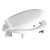 Centoco 3 inch Raised Toilet Seat for Seniors, Round, USA, White