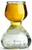 QUAFFER Double Bubble Layered PLASTIC Shot Glass – Clear Chaser Shot Glass Jigger for Smooth Tasty Shots – Fun Unique Split Shot Glasses Barware (Set of 12)