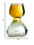 QUAFFER Double Bubble Layered PLASTIC Shot Glass – Clear Chaser Shot Glass Jigger for Smooth Tasty Shots – Fun Unique Split Shot Glasses Barware (Set of 12)