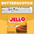 Jell-O Cook & Serve Pudding & Pie Filling Mix, Butterscotch Flavor, Fat Free Stovetop Dessert for Baking, Pies & Custards, 3.5 oz (Pack of 4)