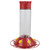 Perky-Pet 209B-1SR Glass Hummingbird Feeders for Outdoors Hanging - 30 fl oz Nectar Capacity - Ant & Bee Guarded Red Bird Feeder