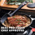 DI ORO Silicone Spatula Set - 600F Heat Resistant, 3-Pc Black