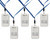 Retevis RT20 Small Walkie Talkies for Adults with Clear Audio (5 Pack)
