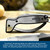 AccuSharp Knife Sharpener, Ergonomic Comfortable Handle, Compact & Easy to Use, Restore and Hone Straight & Serrated Knives, Brushed Aluminum
