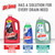 Drano Max Gel Drain Clog Remover and Cleaner for Shower or Sink Drains, 80 oz, 2 pack