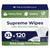 NorthShore Supreme Heavy-Duty Quilted Wipes, Travel Packs, 120 Count