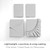 Mellanni Iconic 4-Piece Bed Sheet Set, 16" Deep Pocket (Queen, Light Gray)
