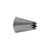 Ateco # 828 - Open Star Pastry Tip .63'' Opening Diameter- Stainless Steel