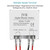 JVR 12V Timer Switch - Programmable DC/AC/Solar Relay, 16 Schedules