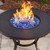 Onlyfire 10 lbs Fire Glass Rocks 1/4 Inch for Propane Fire Pit/Fireplace