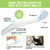 Juvo Toilet Aid - Personal Bottom Wiping Tool, Bathroom Mobility Aid for Disabled, Elderly, and Surgery Recovery - 18" long wand with hygienic cover