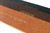 U-Lock Holster for Kryptonite Bicycle Locks; Leather D-Lock Holder for More Quiet Bike Ride (Tan)