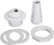 ATIE SP1023 Above Ground Pool Complete Return Outlet Jet Fitting with Gaskets and Adapter for Hayward SP1023 1-1/2-Inch FIP Inlet Return Fitting with Locknut and Gasket (1 Pack)