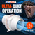 SEAFLO 4” In-Line Marine Bilge Air Blower 12V, 270 CFM, 10A Max Draw, 6-Blade Fan, Ultra-Quiet Operation 4 Inch for Yacht/Sailboat/Boat- ISO 8846, CE & RoHs Certified - 4-Year Warranty