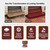 Rustins Quick Dry Step & Tile Paint Red 500ml | 10.1 Fl. Oz.
