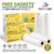 OutOfAir Vacuum Sealer Rolls - 11” x 25’ (4 Pack, 100ft) - Heavy-Duty, 33% Thicker, BPA-Free, Works with FoodSaver, Weston, Anova & More - Food Storage, Sous Vide, Freezer, Microwave & Boil Safe