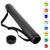 DEWEL Adjustable Poster Tube 24.5-40", Telescoping Art Storage Tube, Black