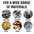 Drill America - DEWEZS1-9 #1-9 Carbon Steel Screw Extractor Set, DEWEZ Series