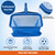 STARGOODS 20" Pool Skimmer Net, Blue